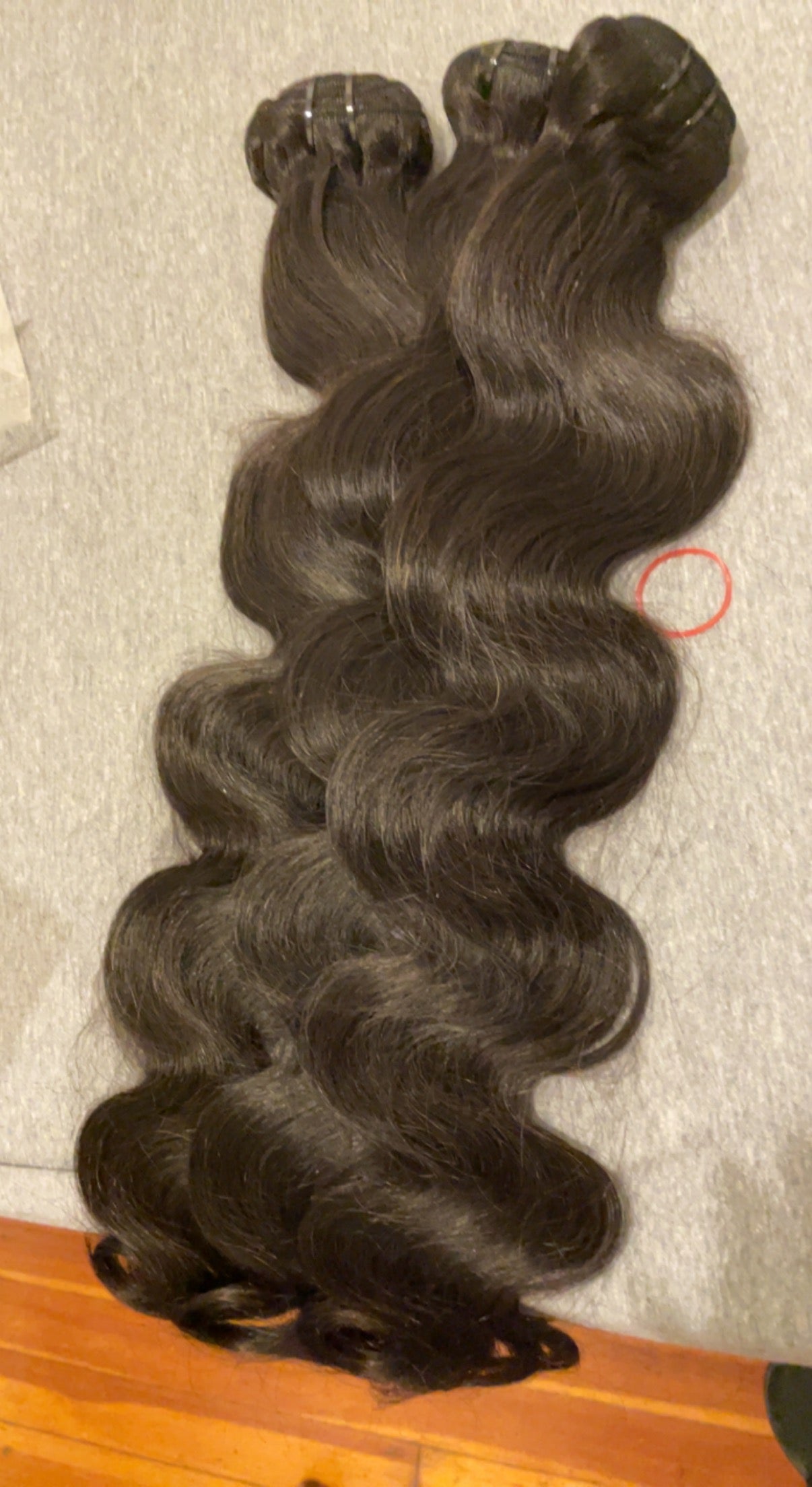 Weft Hair 22& 24 INCHES BODYWAVE BUNDLES